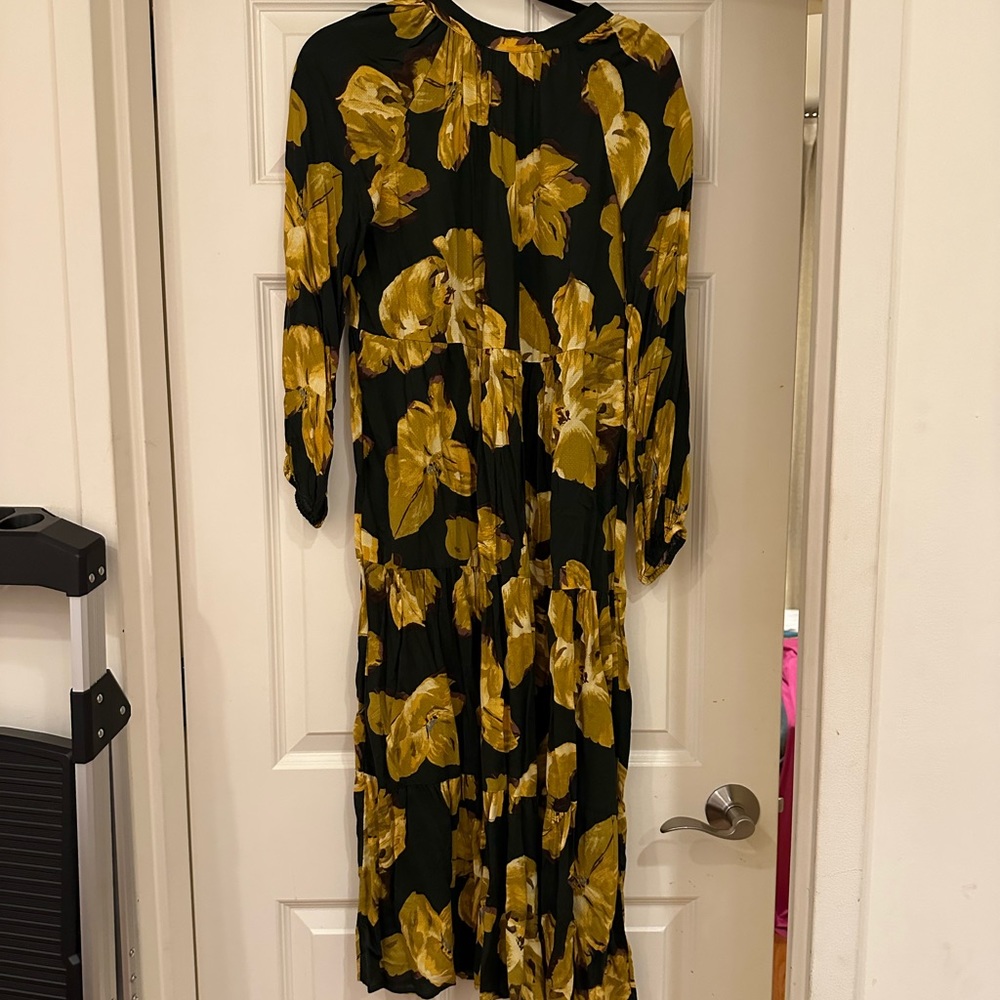 Target Fall Floral Maxi Dress